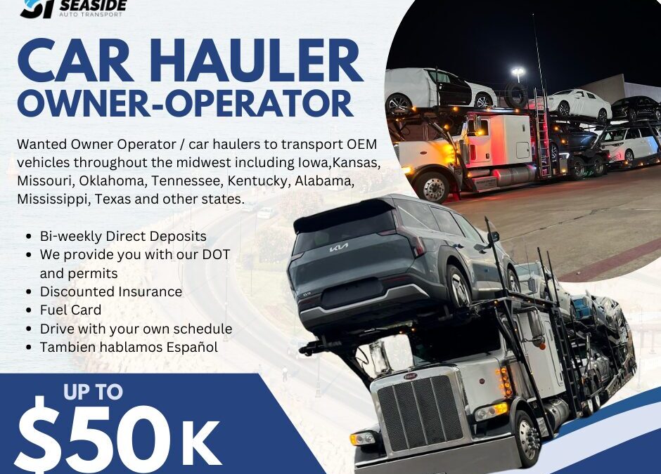 Car Hauler Owner-Operator in Dallas, Texas